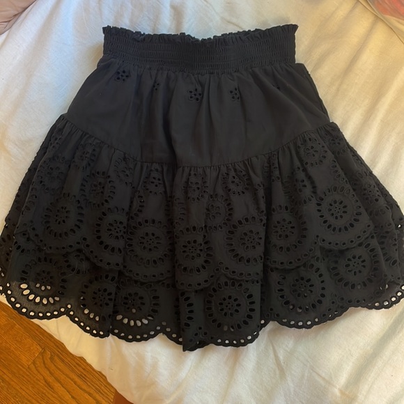 BB DAKOTA steve madden women’s xs black mini skirt - Picture 2 of 3